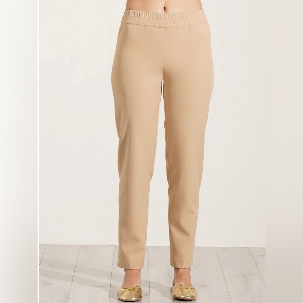 Ranna Gill Beige Pippa Pant - Size 28
